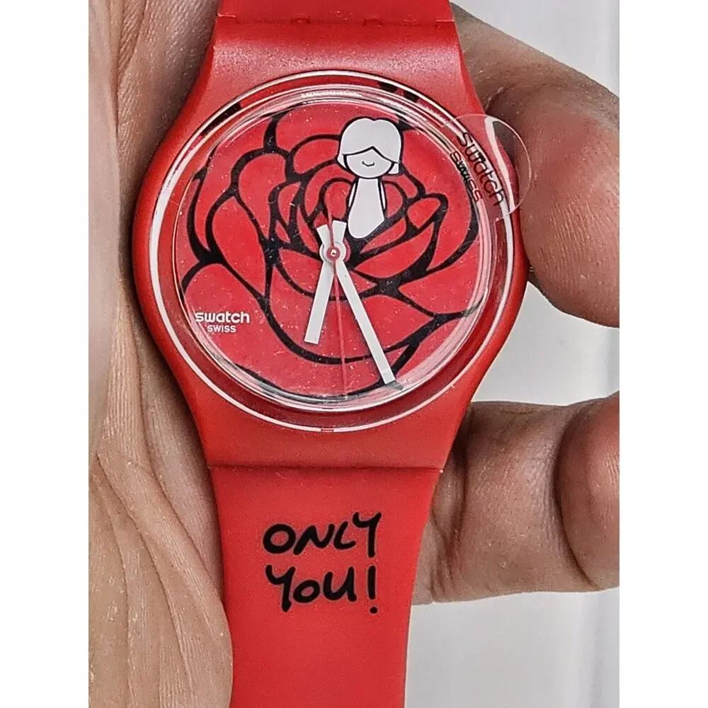 Swatch Red Watch Ref SZ5013 